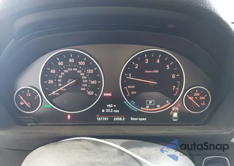 2016 BMW 320I xDrive из США, поврежденный, VIN WBA8E5G54GNT40667